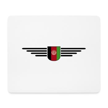 Afghanistan Design – Fierté et culture - Tapis de souris (format paysage) - blanc - Devant
