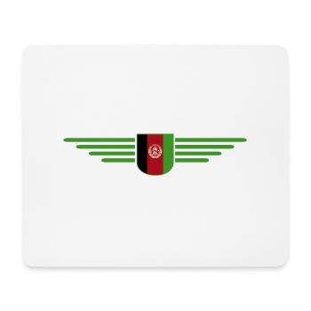 Afghanistan Design – Fierté et culture - Tapis de souris (format paysage) - blanc - Devant