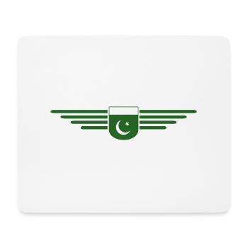 Pakistan Design – Proud of the homeland - Mouse Pad (horizontal) - white - Front