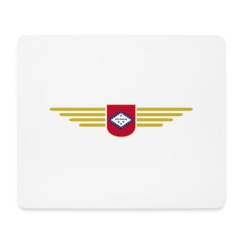 Arkansas Fan T-Shirt – Nature & Culture - Mouse Pad (horizontal) - white - Front