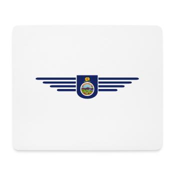 Kansas Fan T-Shirt – Your State! - Mouse Pad (horizontal) - white - Front