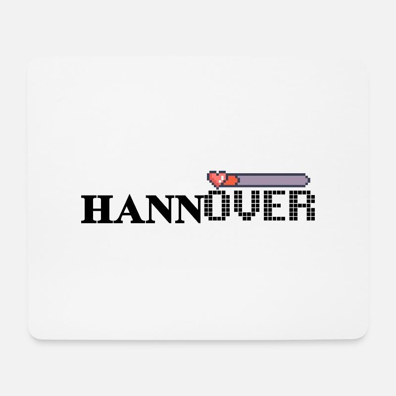 Hannover Gaming - Mousepad (Querformat) - Weiß