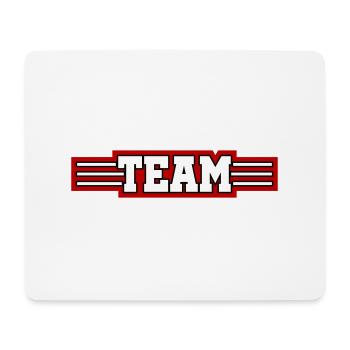Team Line - Mouse Pad (horizontal) - white - Front