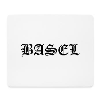 Basel - Mousepad (Querformat) - Weiß - Vorne