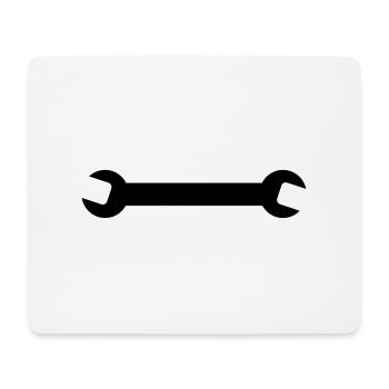 spanner - Mouse Pad (horizontal) - white - Front