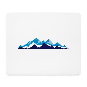 Mountain - Mousepad (Querformat) - Weiß - Vorne