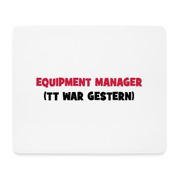 reiten - Mousepad (Querformat) - Weiß - Vorne