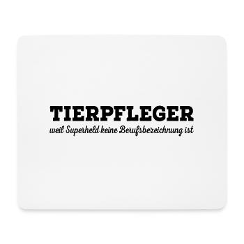 Tierpfleger - Mousepad (Querformat) - Weiß - Vorne