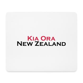 Kia Ora New Zealand - Mousepad (Querformat) - Weiß - Vorne