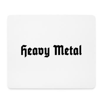 Heavy Metal - Mousepad (Querformat) - Weiß - Vorne