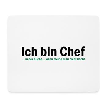 CHEF - Mousepad (Querformat) - Weiß - Vorne