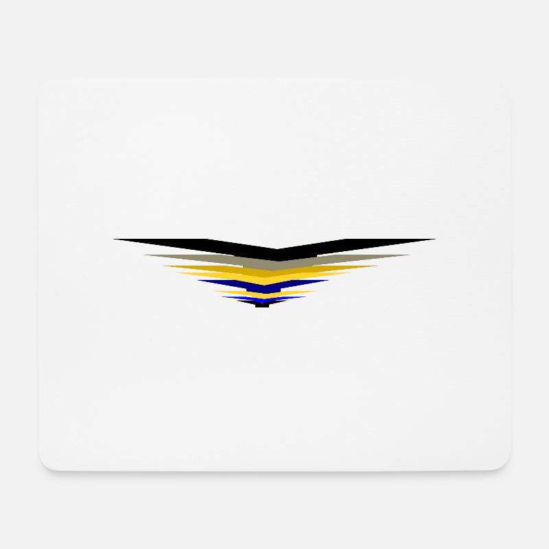 Flieger - Mousepad (Querformat) - Weiß
