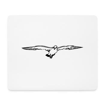 gull - Mouse Pad (horizontal) - white - Front