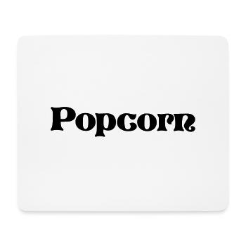 Popcorn - Mousepad (Querformat) - Weiß - Vorne