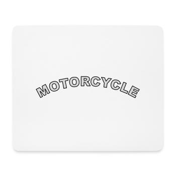 motorcycle - Mousepad (Querformat) - Weiß - Vorne