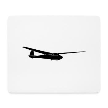 ka2b Segelflugzeug Segelflieger Segelfliegen - Mousepad (Querformat) - Weiß - Vorne