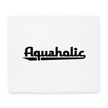 swimming - Tapis de souris (format paysage) - blanc - Devant