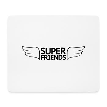 super friends amis super - Tapis de souris (format paysage) - blanc - Devant