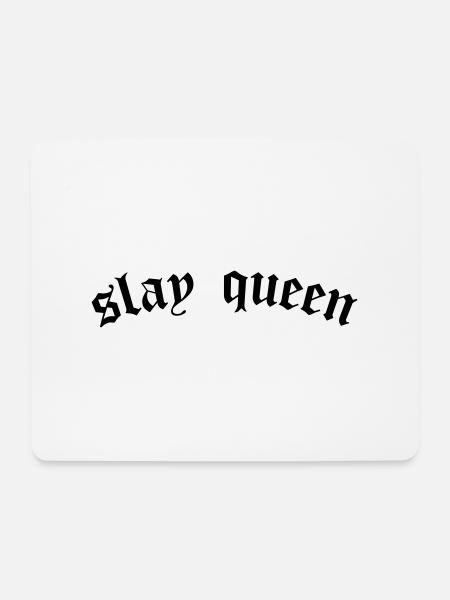 SLay queen - Mouse Pad (horizontal) - white