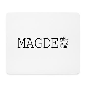 Magdeburg - Mousepad (Querformat) - Weiß - Vorne
