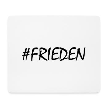 FRIEDEN - Mousepad (Querformat) - Weiß - Vorne