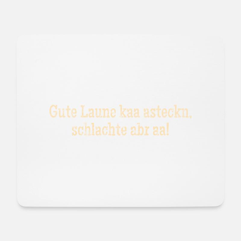 Erzgebirge Design - Mousepad (Querformat) - Weiß