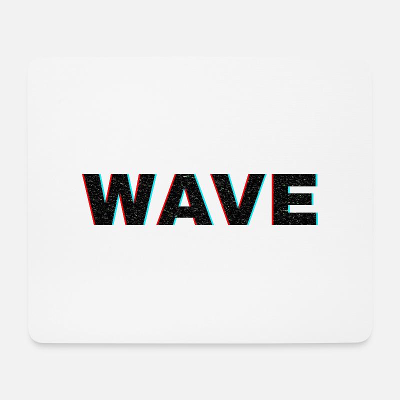 Wave - Mouse Pad (horizontal) - white