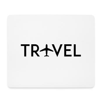 Travel - Mouse Pad (horizontal) - white - Front