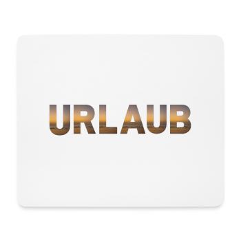 Urlaub Strand Sonnenuntergang Ferien Sommer Sonne - Mousepad (Querformat) - Weiß - Vorne