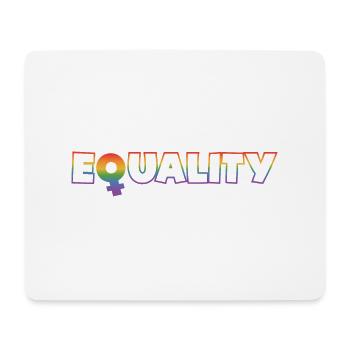 Equality Gay Pride Lgbtq Rainbow Transgender Bisex - Mousepad (Querformat) - Weiß - Vorne