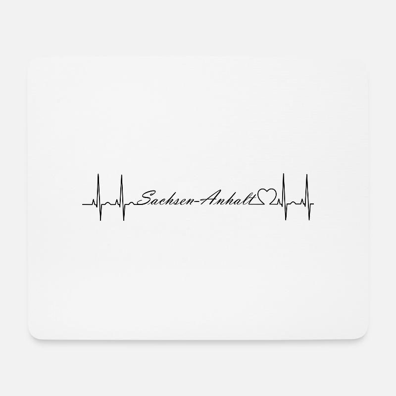 Sachsen-Anhalt - Mousepad (Querformat) - Weiß