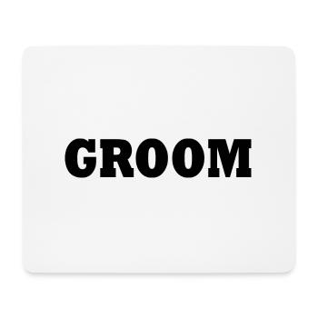 Groom - Mousepad (Querformat) - Weiß - Vorne