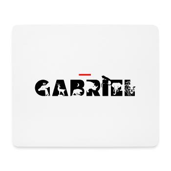 Gabriel - Mouse Pad (horizontal) - white - Front