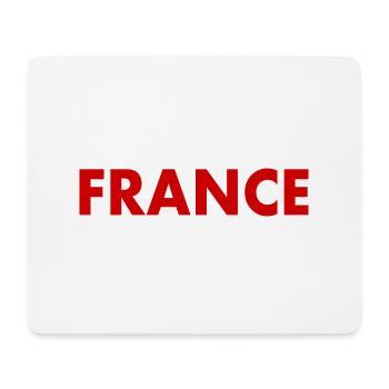 France - Tapis de souris (format paysage) - blanc - Devant