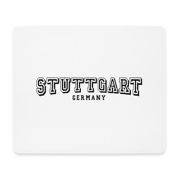 Stuttgart - Mousepad (Querformat) - Weiß - Vorne