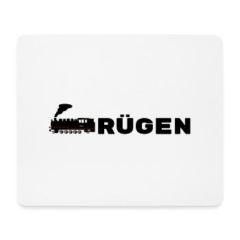 Rasender Roland Rügen - Mousepad (Querformat) - Weiß - Vorne
