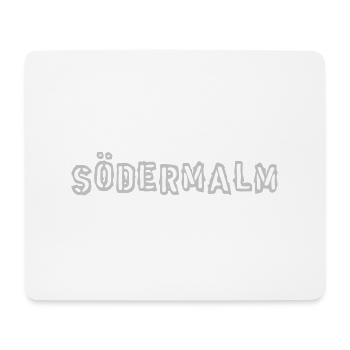 Schablone der Södermalmer Armee - Mousepad (Querformat) - Weiß - Vorne