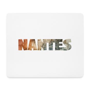 NANTES COLORFUL - Mouse Pad (horizontal) - white - Front