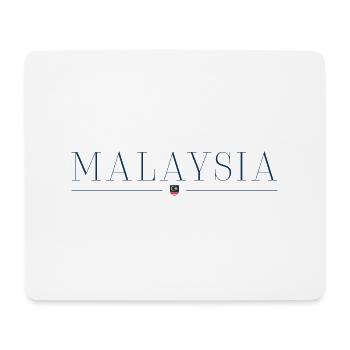 J’aime la Malaisie - Tapis de souris (format paysage) - blanc - Devant