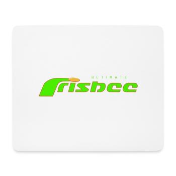 ultimate frisbee green - Mousepad (Querformat) - Weiß - Vorne
