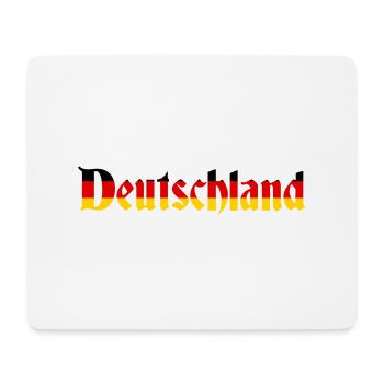 Deutschland - Flag Colours - Mouse Pad (horizontal) - white - Front