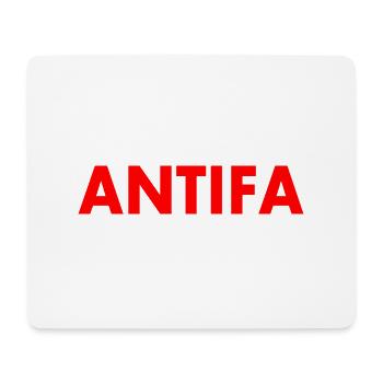 Antifa - Mouse Pad (horizontal) - white - Front