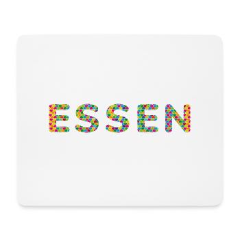Essen Fan T-Shirt – Für echte Fans! - Mousepad (Querformat) - Weiß - Vorne