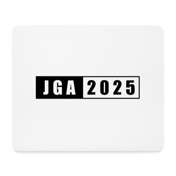 JGA 2025 - Mousepad (Querformat) - Weiß - Vorne