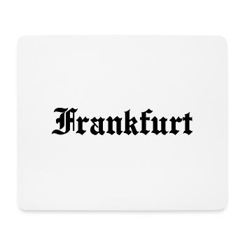 Frankfurt - Mousepad (Querformat) - Weiß - Vorne