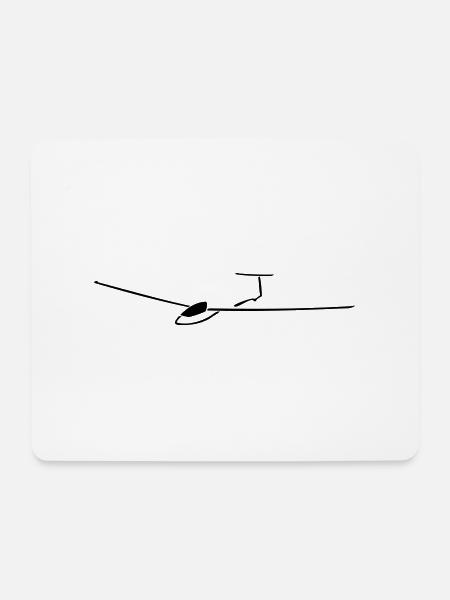 mosquito - Mousepad (Querformat) - Weiß