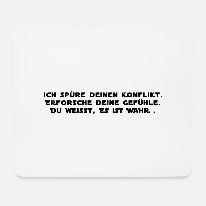 Star Wars: Konflikt - Mousepad (Querformat) - Weiß