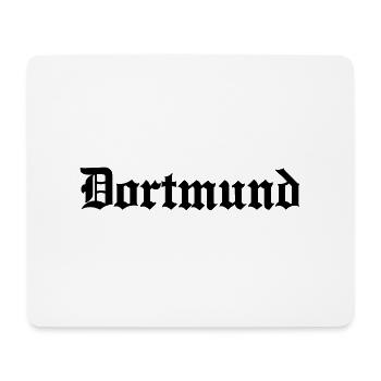 Dortmund - Tapis de souris (format paysage) - blanc - Devant