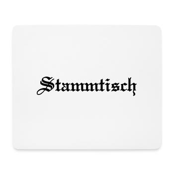 Stammtisch - Kicker Shirt - Mouse Pad (horizontal) - white - Front