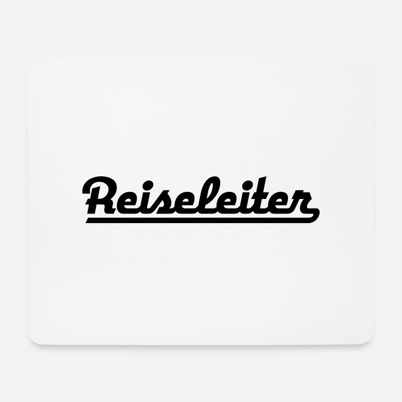 Reiseleiter - Mousepad (Querformat) - Weiß